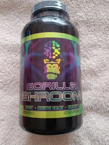 Gorilla Shroom. Energy Cognitive health Creativity 270 Capsules Expiration 3/25 - Picture 1 of 4