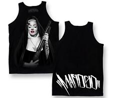 MAFIOSO SISTER MONROE Tank Top T-shirt Marilyn Tattoo Men's SMALL Vest Tee New