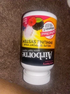 Airborne Immune System 32 Chewable Tablets Very Berry Exp 05/25 Sealed - Picture 1 of 1