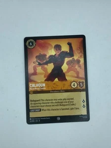 Disney Lorcana TCG Reign of Jafar Calhoun Hard Nosed Leader 32/204 Non-foil - Picture 1 of 2
