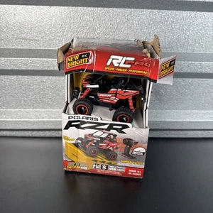 Bright RC Pro Polaris RZR w/Ramp USB Charging Speed Control Red NEW Damaged Box - Picture 1 of 3