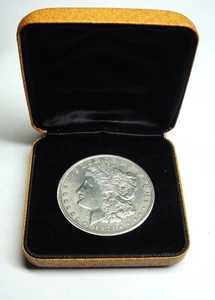 USA 1 Morgan-Dollar 1921 Silber- Adler- fast st/near unc + Etui - Picture 1 of 6