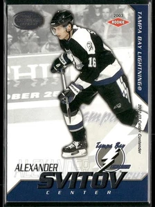 2002-03 Pacific Calder Alexander Svitov Silver RC /299 #146 Tampa Bay Lightning - Picture 1 of 2