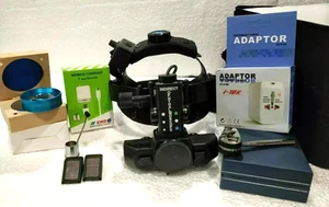 Indirect Ophthalmoscope With 20 Lens & 4 Mirror Goniscope, Carry Bag - Picture 1 of 7