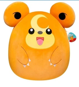 Squishmallows 12 Zoll Pokemon Teddiursa Plüschtier KellyToy NEU  - Bild 1 von 6