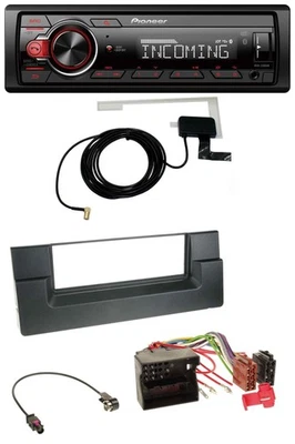 Pioneer USB MP3 DAB Bluetooth Autoradio für BMW 5er (E39) X5 (E53) Quadlock - Bild 1 von 4