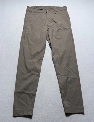 Pantalones Outlier FutureDarts Para Hombre 31 Marrón F Tela Chino Elástico Nylon Cónico Foto 1 de 4