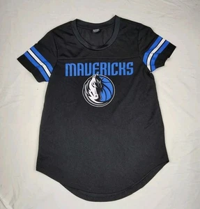 Women's Dallas Mavericks Shirt Small Ultra Game Mesh Jersey Black - Picture 1 of 11