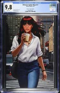 ULTIMATE SPIDER-MAN #17 IVAN TALAVERA VIRGIN VARIANT 1:100 CGC 9.8 - Picture 1 of 1
