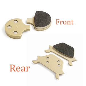 Front & Rear Brake Pads Sportster XLH Dyna FXR FXDL FXDWG Heritage Softail 87-99 - Picture 1 of 10
