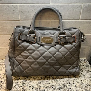 Michael Kors Hamilton Quilted Metallic Leather Tote Bag - Bild 1 von 6