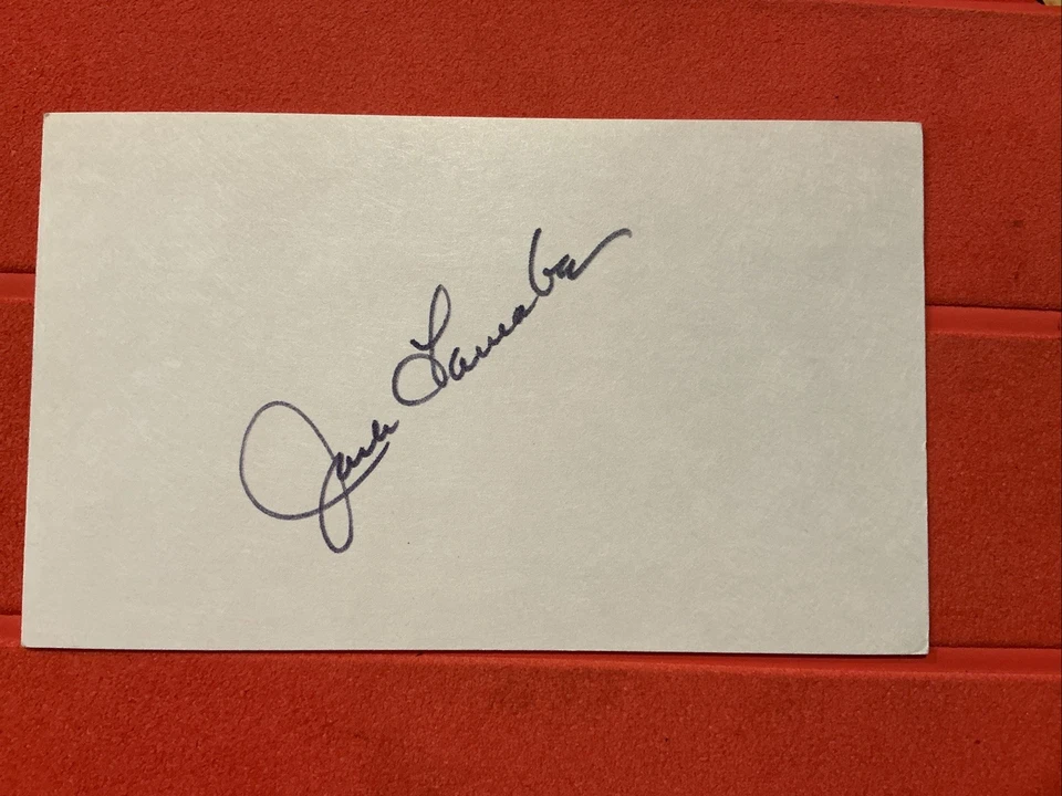 Jack Lamabe 🔥🔥1962 Pittsburgh Pirates 🔥🔥 Autograph🔥🔥 - Image 1 of 1