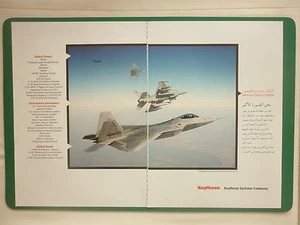 11/1999 PUB RAYTHEON SYSTEM RAPTOR 01 F-16 F-117 F-15 ORIGINAL ARABISCHE ANZEIGE - Bild 1 von 1