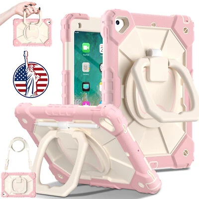 Rotating Stand Case For iPad 10th 9th 8th 7th 6th 5th Generation A16 Heavy Duty - Image 1 of 4
