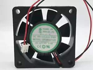 YOUNGLIN DFS602512H 6025 12 V Ventola a 2 fili (nuovissima, venditore statunitense) - Foto 1 di 1