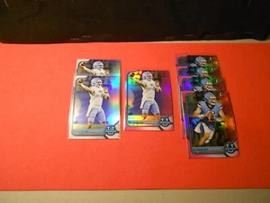 2022 Bowman University Sam Howell 7 Card Lot Pink Silver Refractor - Picture 1 of 2