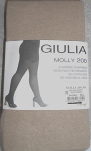 Giulia Molly 200 Cotton Strumpfhose Komfortgröße Größe 3XL 50-52 Farbe Chantarel - Bild 1 von 3