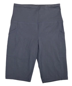 Ideology 10" Inseam Compression Fit Solid Color Women's Bike Shorts XS NWT - Picture 1 of 2