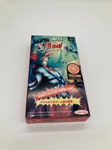 Earth Worm Jim Super Famicom Nintendo JAPÓN Videojuego Auténtico - Imagen 1 de 7