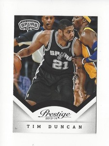 2013-14 Prestige #120 Tim Duncan Spurs