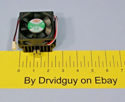 Dynatron DF1206BM CPU Cooler for Socket 7 & 370 Fan w/ Heatsink Nautel CPU Fan - Image 1 of 4