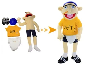 23" Cute Jeffy Hand Puppet Jeffy Plush Toy Stuffed Doll Plush Toy Kids Gif - Picture 1 of 5