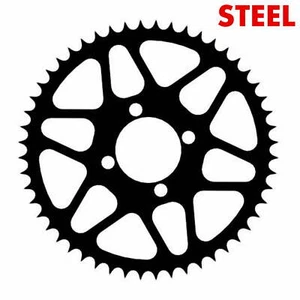 Piñón de acrobacias de acero 52t 428 para Honda CBR 125 JC34/39 (2004-2010) Rotor de engranajes  - Imagen 1 de 8