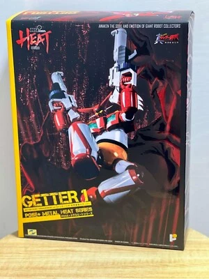 NEW POSE+ METAL HEAT Series Shin Getter Robo Armageddon Getter 1 Action Figure - Image 1 of 4