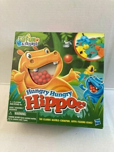 Hungry Hungry Hippos Marble Board Game Milton Bradley 2012 COMPLETE - Picture 1 of 5