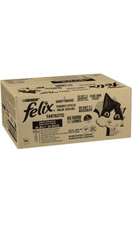 Purina Felix Le Ghiottonerie Cibo Umido per Gatti 80 x 85g