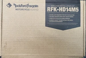 Rockford Fosgate RFK-HD14M5 Harley-Davidson Amplifier Install Kit - 2014 And Up - Picture 1 of 2