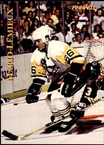 1997-98 PINNACLE - Giant Eagle "MARIO'S LEMIEUX'S" Gold Moments Trading Card #14