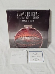 Glamour Icons: Perfume Bottle Designs Hardcover Book. Marc Rosen. Sealed/Signed - Picture 1 of 7