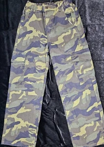 JEANS Pantaloni cargo mimetici giovanili - TG 12-13Y - Foto 1 di 9