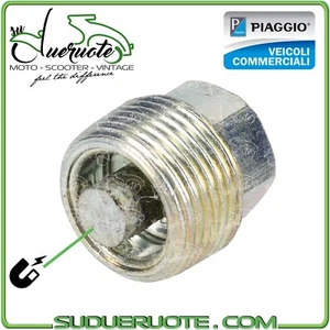 Tappo Olio Motore Scarico Magnetico per Ape 50 TM 703 420 Car Max Poker Piaggio - Foto 1 di 24
