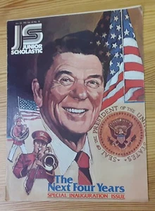 Junior Scholastic Magazine Jan 23, 1981 Special Inauguration Issue Ronald Reagan - Picture 1 of 17