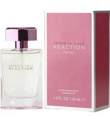 Kenneth Cole Reaction for Her 1 oz EDP 30 ml EAU DE PARFUM SPRAY Hecho en EE. UU. Foto 1 de 4