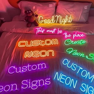Custom LED Neon Sign | Handmade Wall Art for Home, Party Décor & Business Logos - Picture 1 of 14