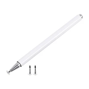 Stylus Pens for Touch Screens Magnetic 2 Fine Point Disc Capacitive Pen White - Zdjęcie 1 z 7