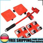 5pcs Furniture Moving Heavy Tool Kit Furniture Lifter Mover for Sofa Bed Cabinet