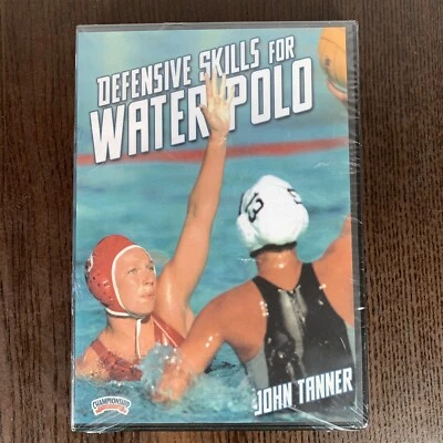 Defensive Skills for Water Polo John Tanner DVD 2004 Stanford University New - Image 1 of 4