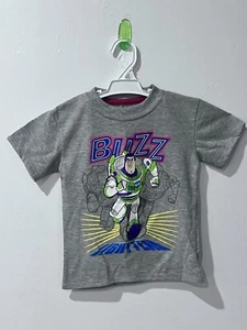 Disney Toy Story Buzz Lightyear Grey Boys T-Shirt 3T - Picture 1 of 1