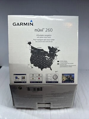 Garmin Nuvi 260W Touchscreen GPS Navigation Unit Tested - Image 1 of 4