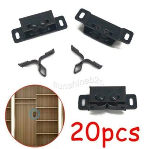 20 Schrank Möbelschnäpper Doppel-Rollenschnäpper Türschlösser Türfeststeller Top - Bild 1 von 6