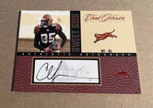 Chad Johnson(Bengals)2004 Fleer Showcase Sweet Sigs RED#d 15/15#SSA-CJ Auto~RARE - Picture 1 of 5