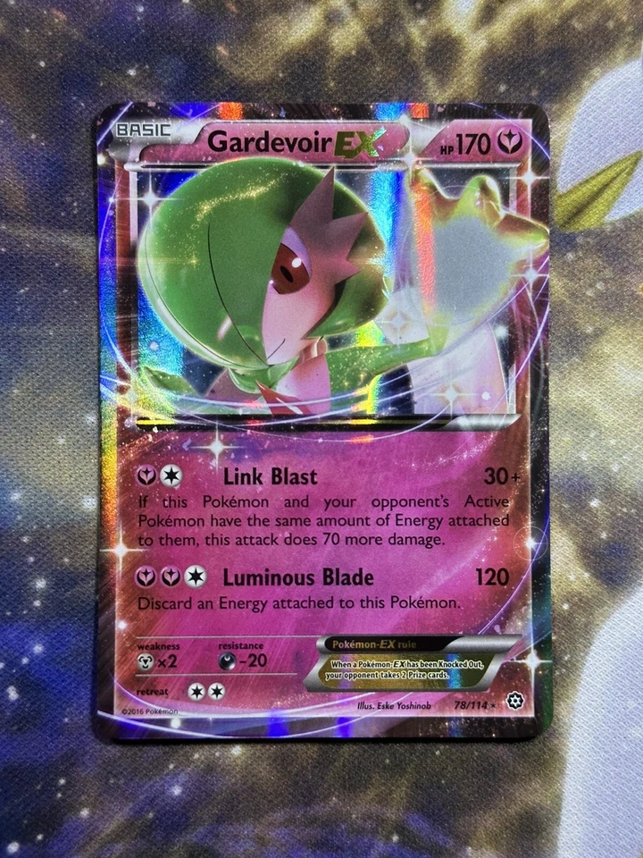 Gardevoir EX 78/114 XY Steam Siege 2016 Pokemon NM NEAR MINT Holo Ultra Rare - Image 1 of 4