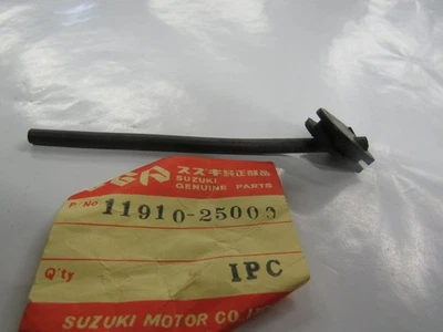 Manguera de sobreflujo Suzuki TS90 TC90 TS100 TC100 P/NO.11910-25000 GENUINA NUEVA Foto 1 de 2