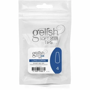 Gelish Soft Gel Tips, Long Coffin Size 4, 50 ct. Refill - Picture 1 of 1