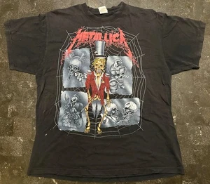 Vintage Metallica Damage Inc Band Tour T-Shirt XL Stedman Tag Rare - Bild 1 von 22
