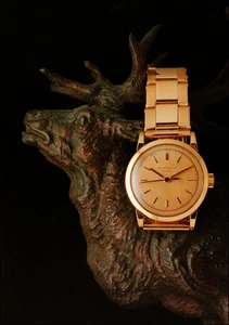 Reloj de pulsera Patek Philippe 1949 estampado vintage reloj imagen clásica de la hora - Imagen 1 de 3